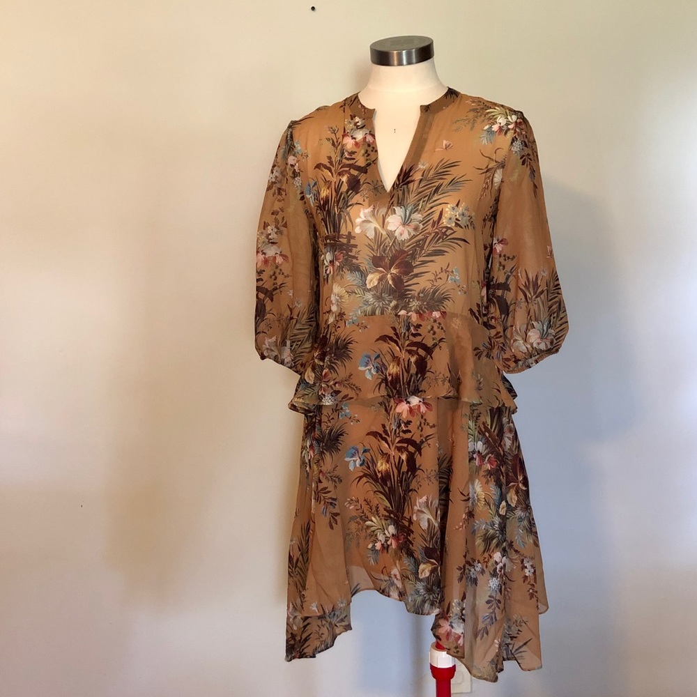 🌞 dRA LA for Anthropologie Tropical Shift Dress